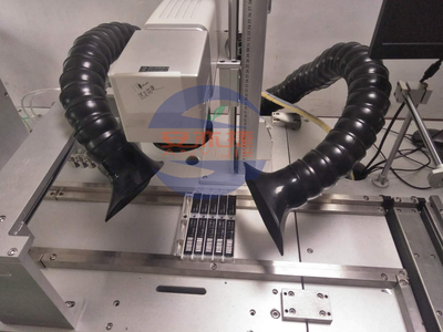 Immunofluorescence reagent strip one-dimensional code, two-dimensional code printing equipment